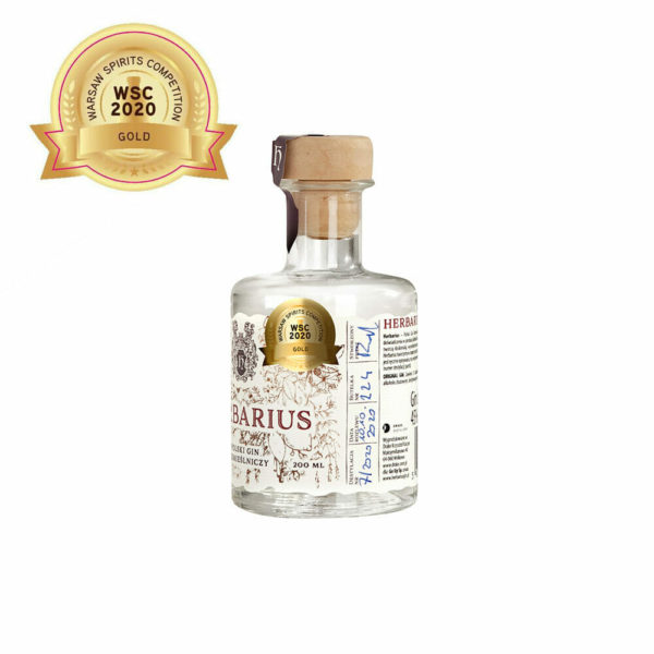 Alternative view of Gin Destylowany Herbarius Oryginal 200 ml